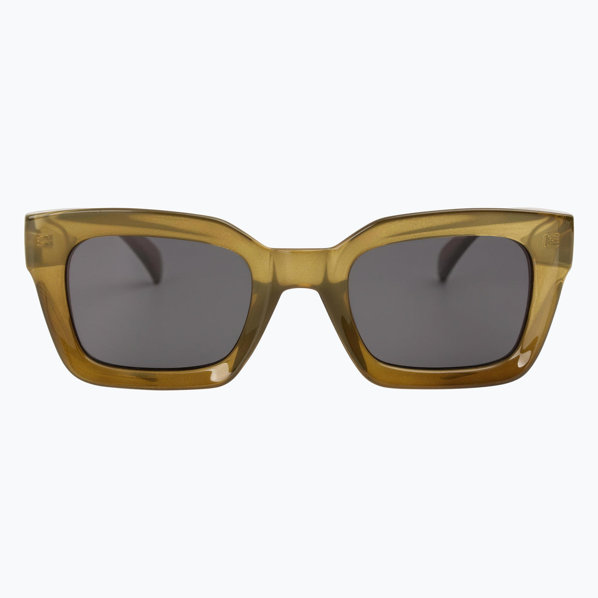 Jaxy Eclipse in Olive Green — Square Polarized sunglasses #Color_Olive green