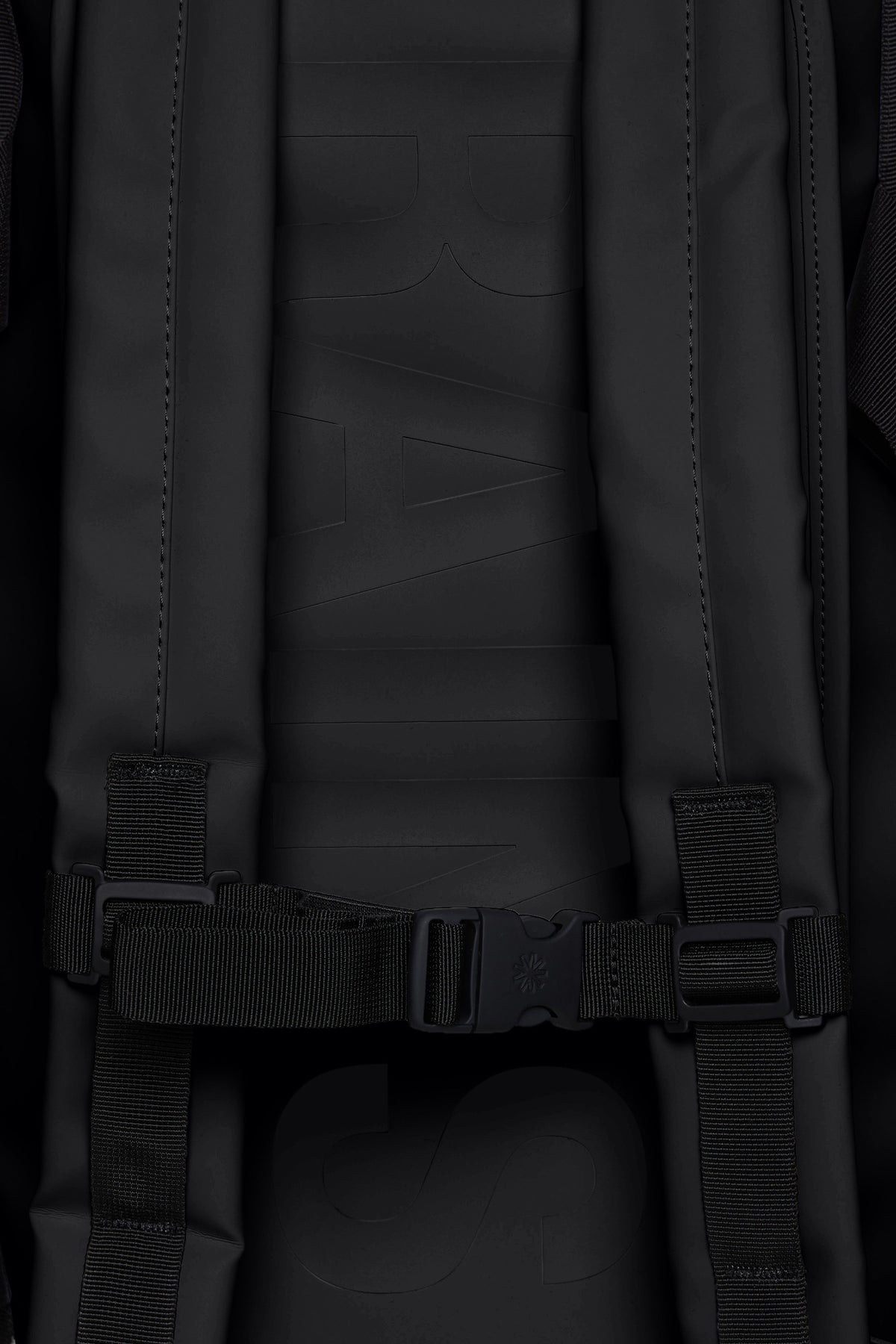 RAINS Texel Duffel Bag Small Black 43L H28 x D28 x W55 cm Duffel