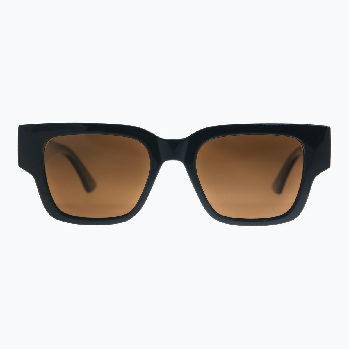 Jaxy Theory in Black — Square Polarized sunglasses #Color_Black