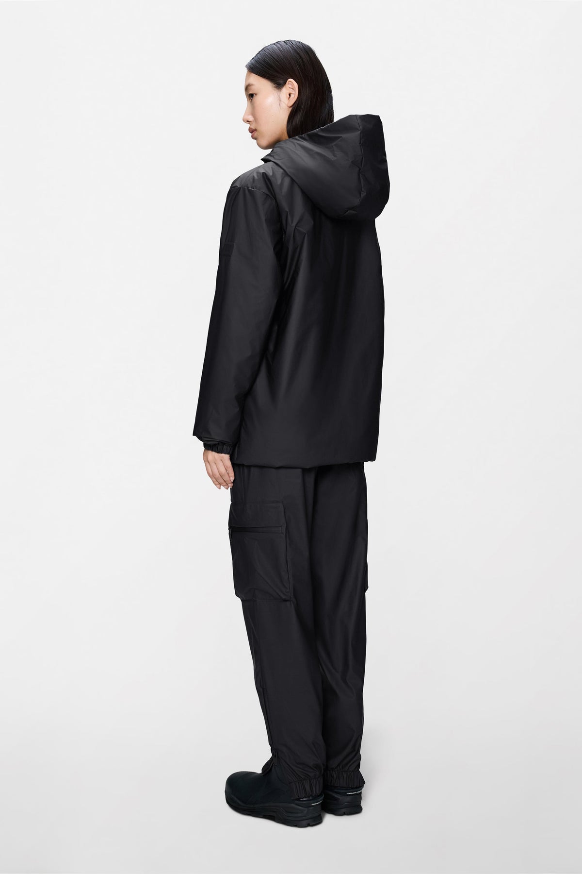 RAINS Lohja Insulated Jacket Black Jacket