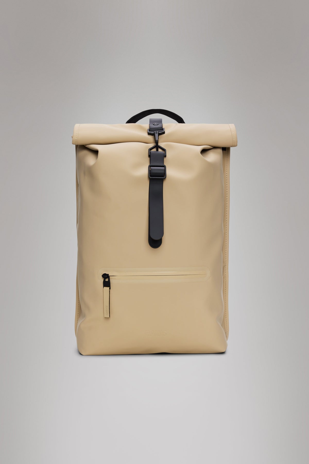 RAINS Rolltop Rucksack Sand 17L H48 x D11 x W32 cm Backpack