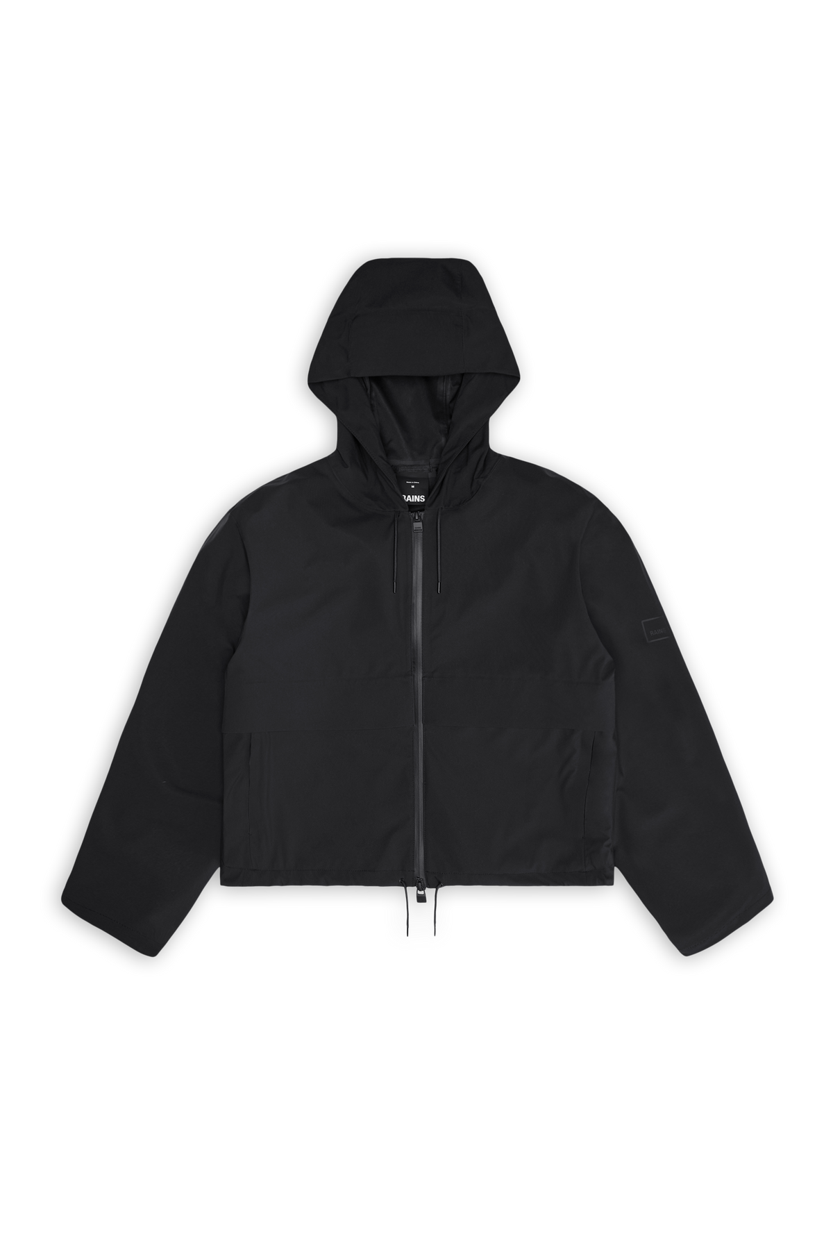 RAINS Suva Hardshell Short String W Jacket Black Jacket