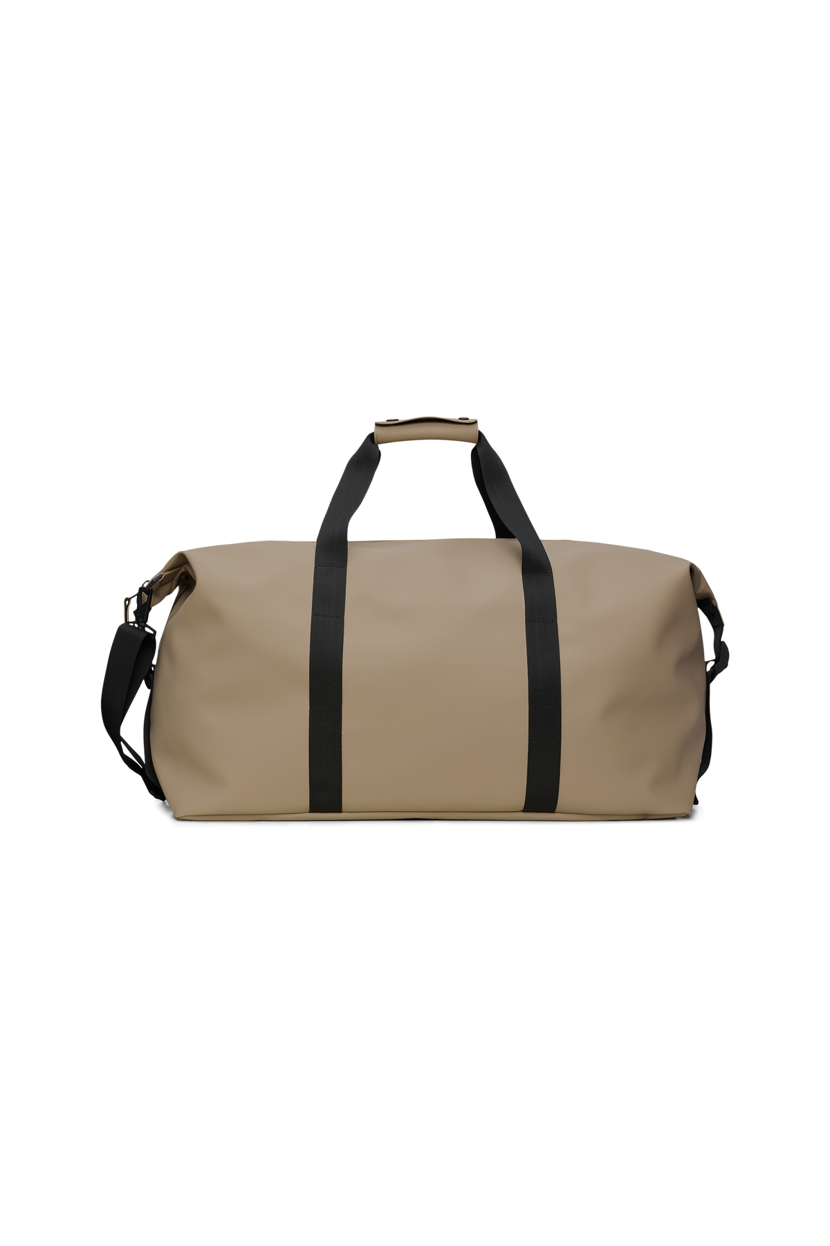 RAINS Hilo Weekend Bag Large Beige 47L H29 x D28 x W60 cm Weekender
