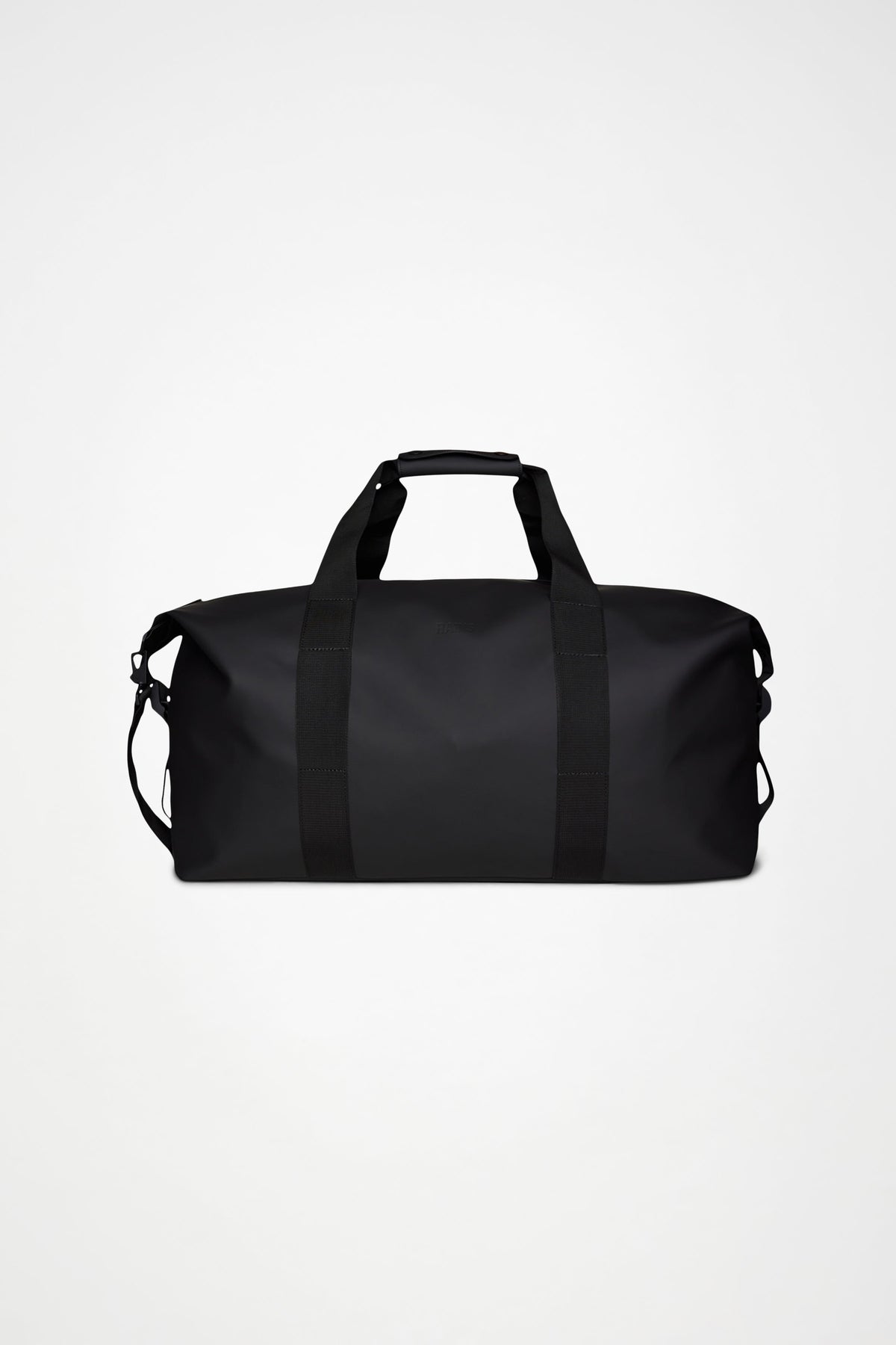 RAINS Hilo Weekend Bag Large Black 47L H29 x D28 x W60 cm Weekender