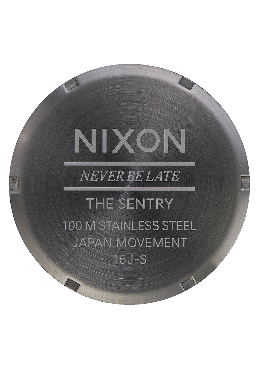 Sentry Leather - Gunmetal / Black