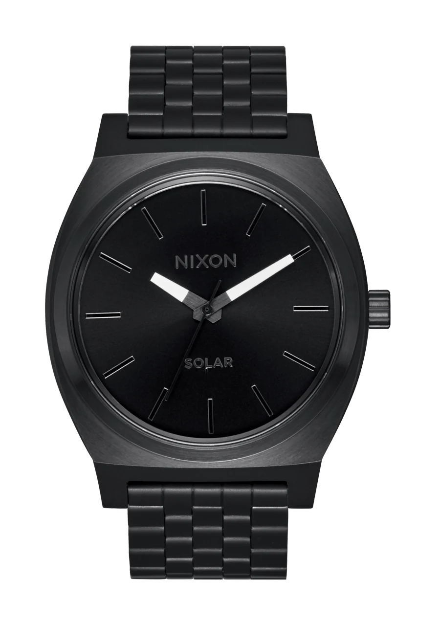Time Teller Solar - All Black / White