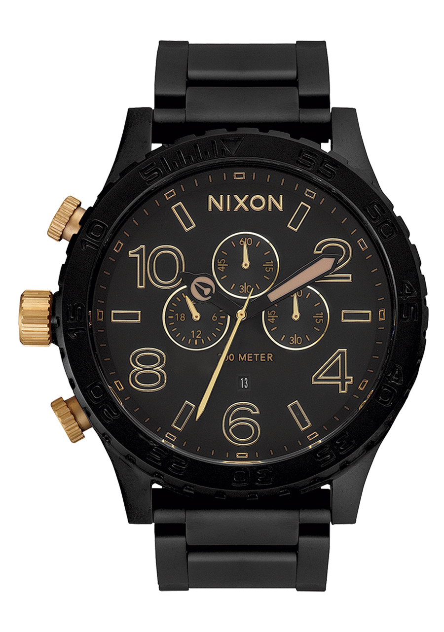 51-30 Chrono - Matte Black / Gold