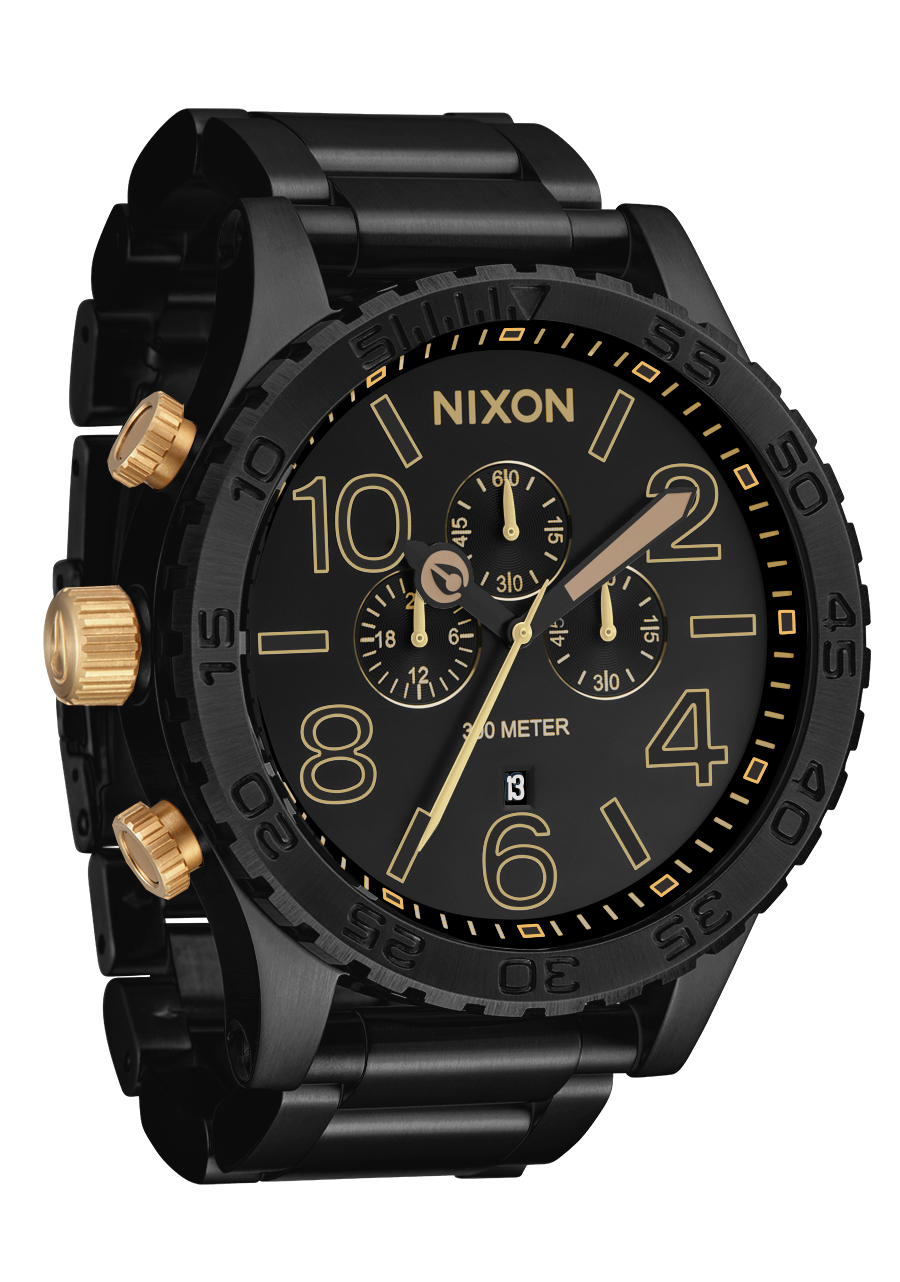 51-30 Chrono - Matte Black / Gold