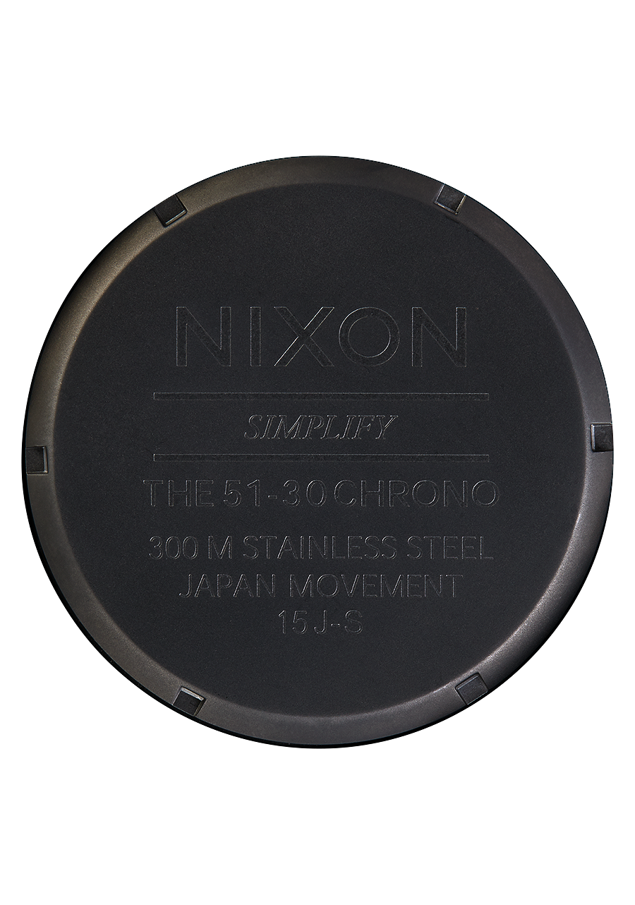 51-30 Chrono - Matte Black / Gold