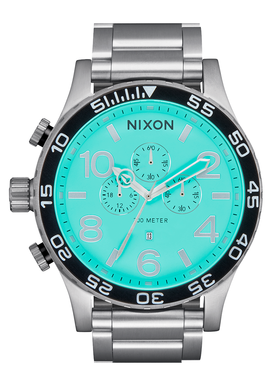 51-30 Chrono - Silver / Turquoise