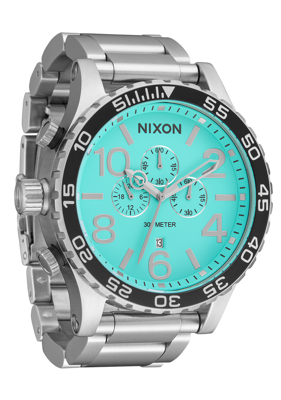 51-30 Chrono - Silver / Turquoise