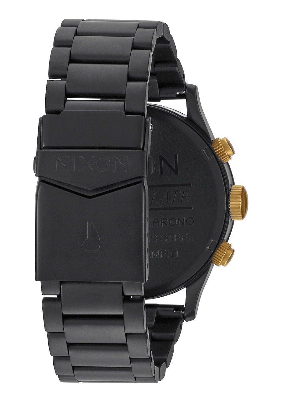 Sentry Chrono - Matte Black / Gold
