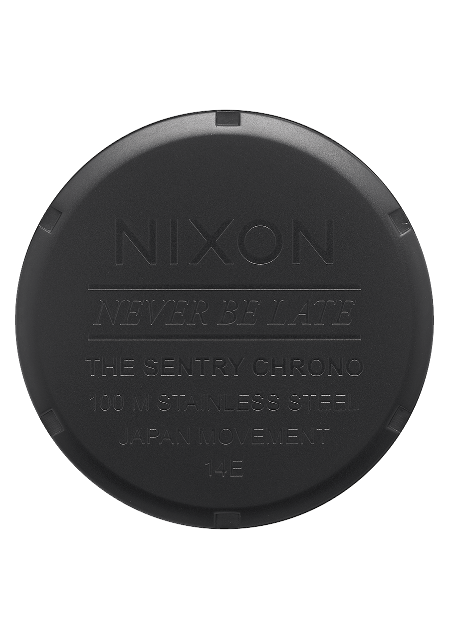 Sentry Chrono - Matte Black / Gold