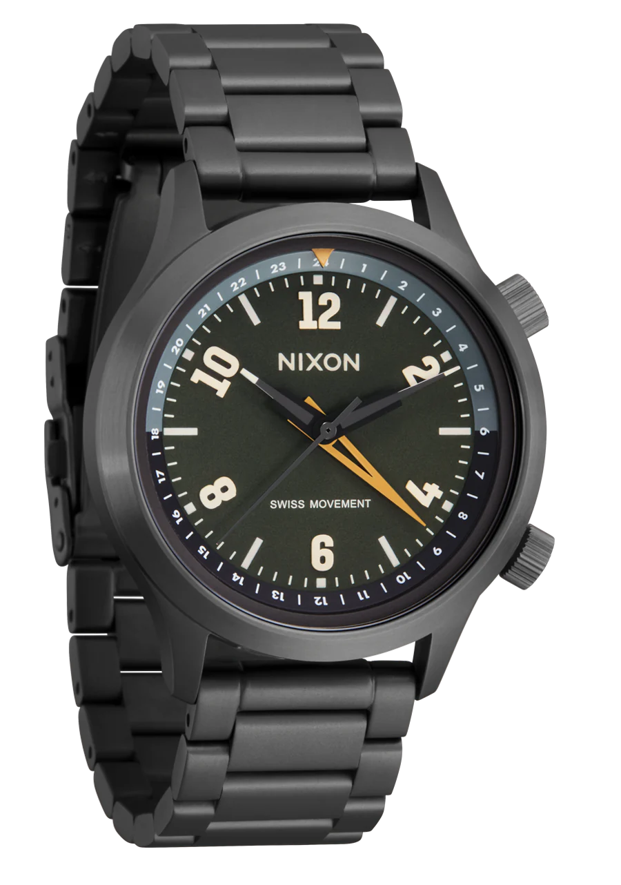 Drifter 40 - Gunmetal / Kobu Green
