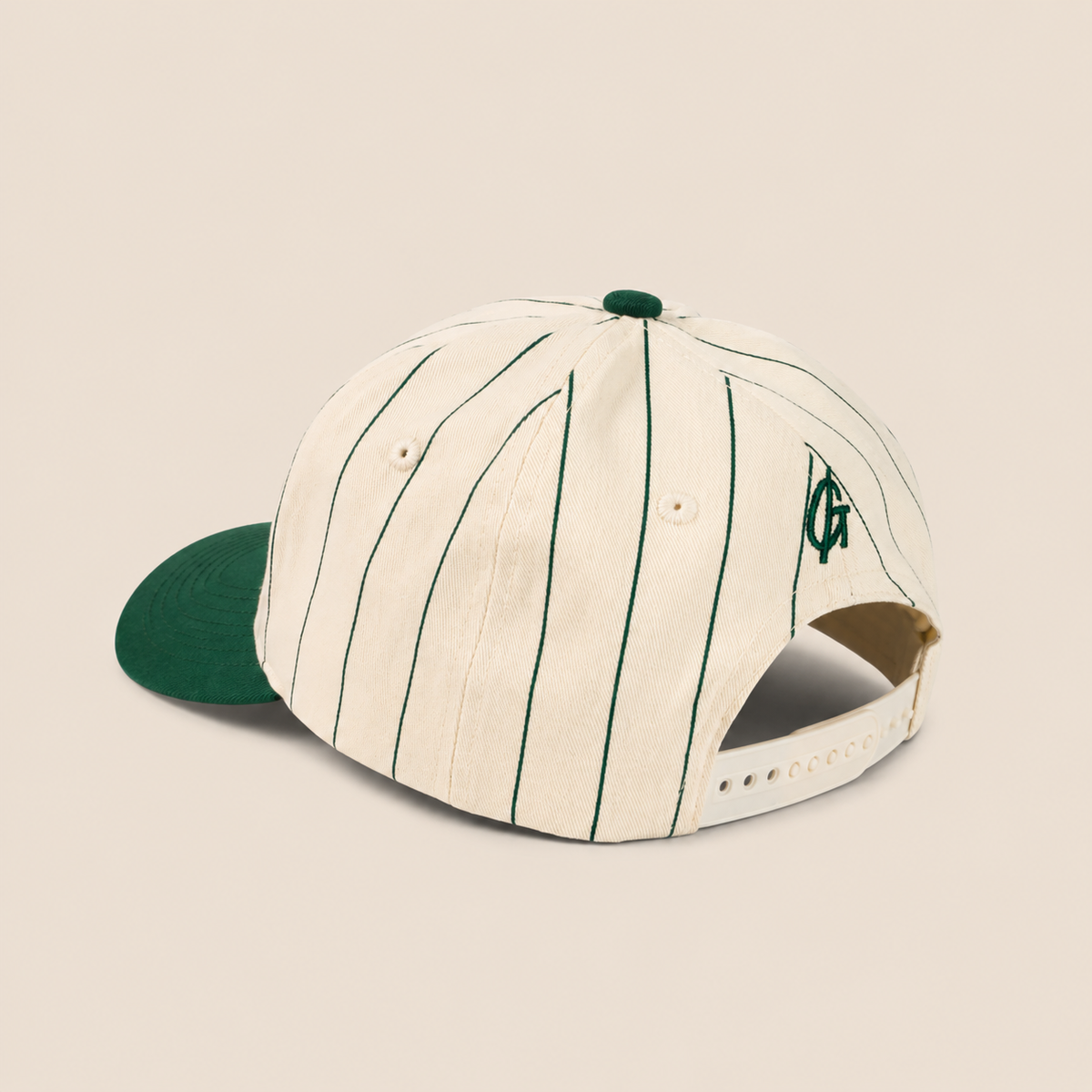 The Pinstripe Gopher Cap