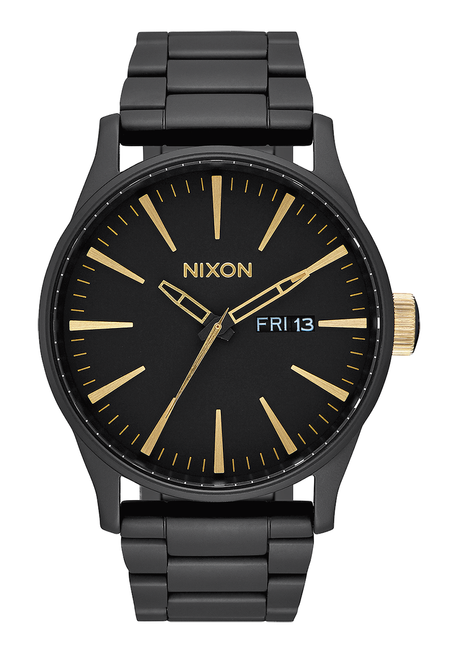 Sentry Stainless Steel - Matte Black / Gold