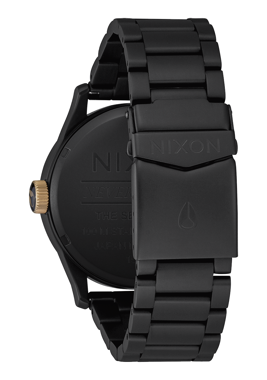 Sentry Stainless Steel - Matte Black / Gold