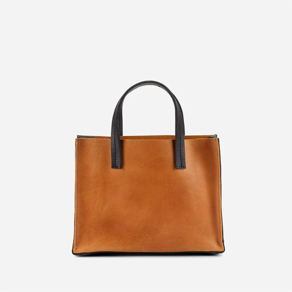 Avila Mini Leather Tote Bag