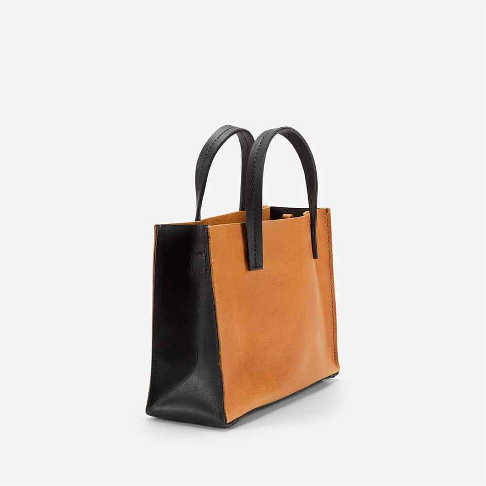 Avila Mini Leather Tote Bag