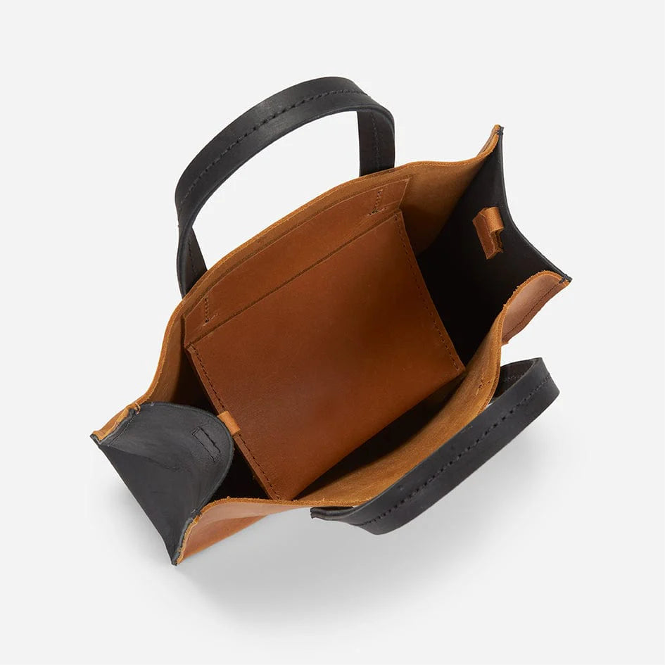 Avila Mini Leather Tote Bag