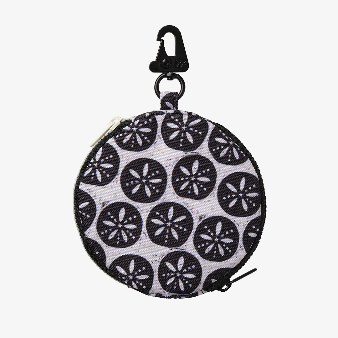 Sidekick Coin Purse - Sand Dollar Black - Thread®