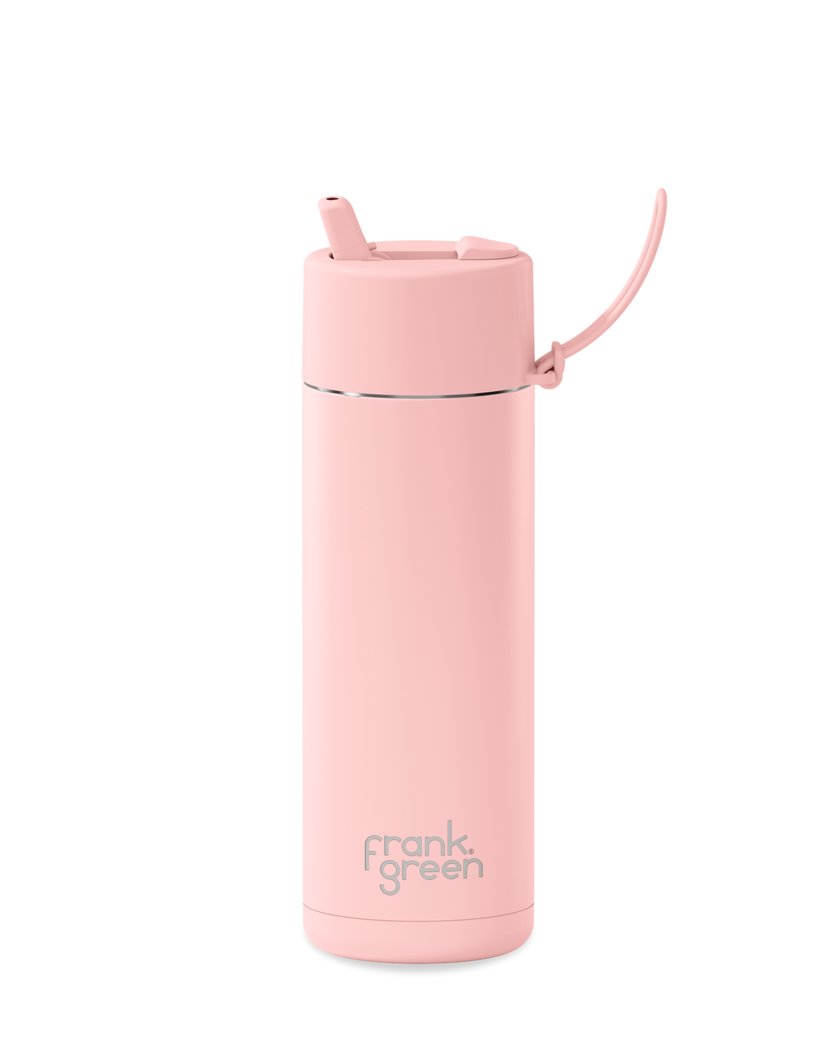 Ceramic Reusable Bottle - Flip Straw Lid