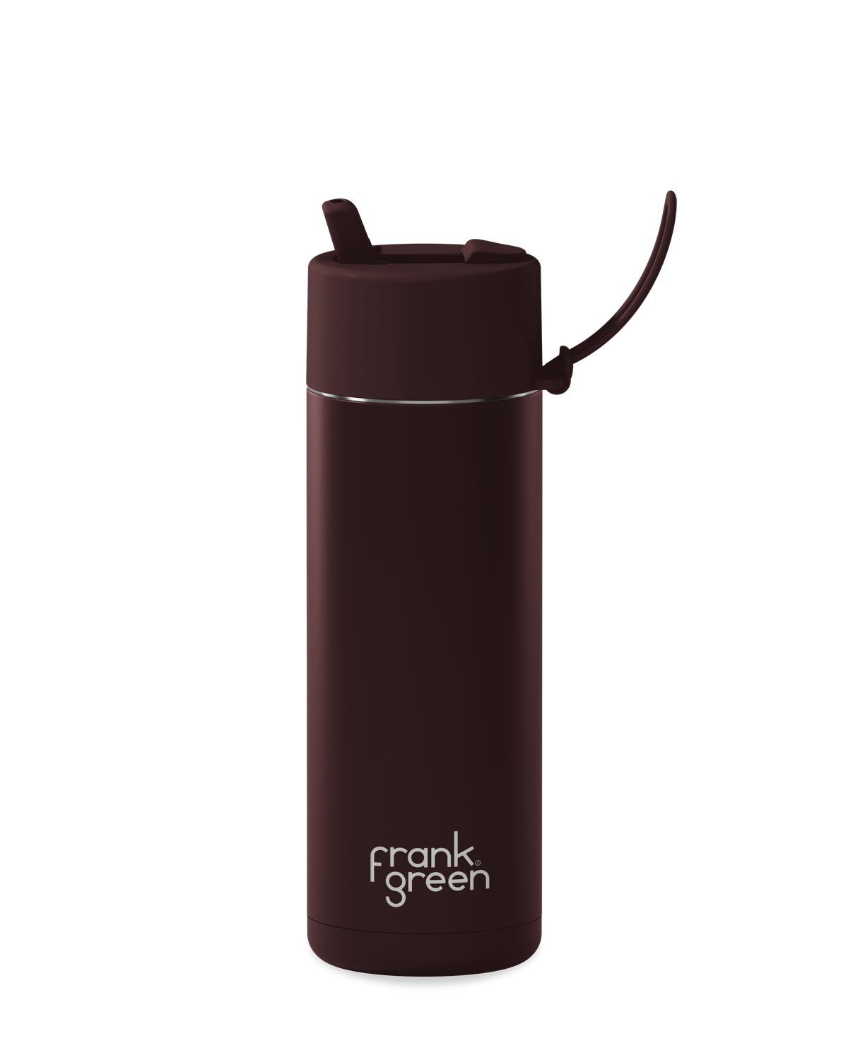 Ceramic Reusable Bottle - Flip Straw Lid