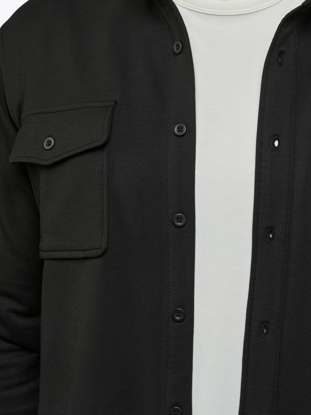Hyperloop Overshirt | Black Signature-Fit