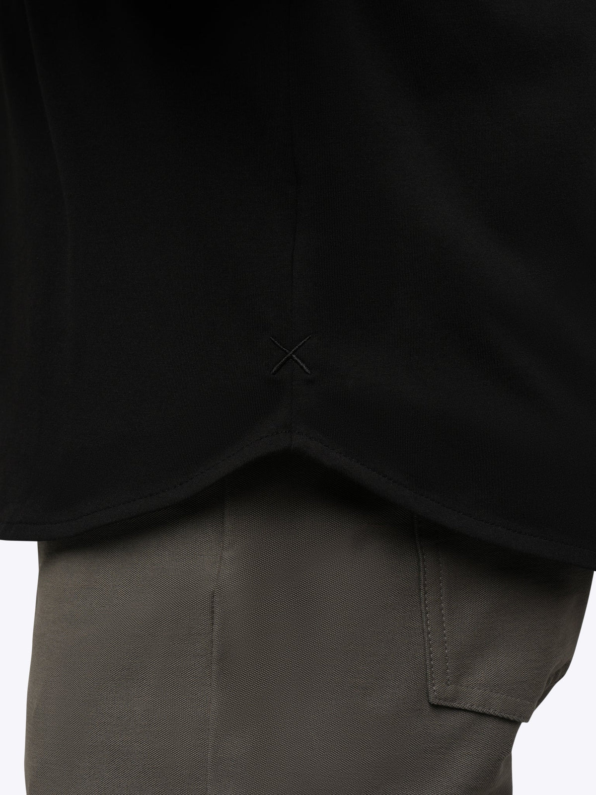 AO Long Sleeve Button Up | Black Signature-Fit PYCA Pro®
