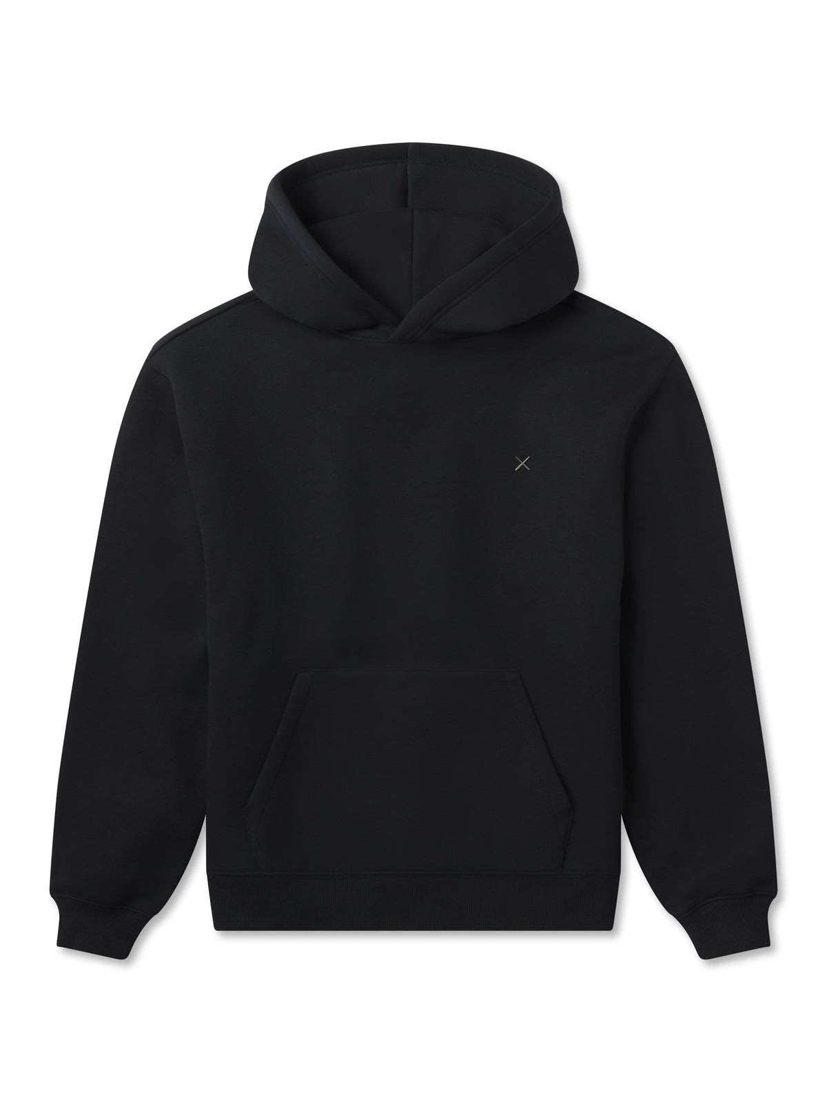 Divine Fleece Oversized Hoodie | Black