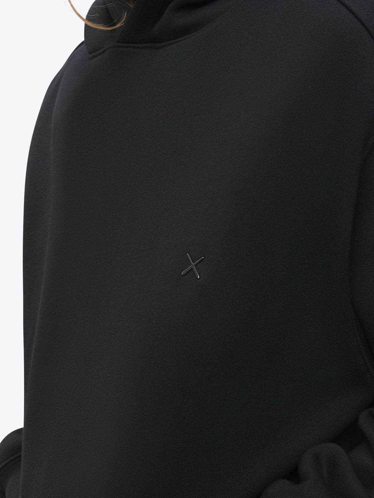 Divine Fleece Oversized Hoodie | Black