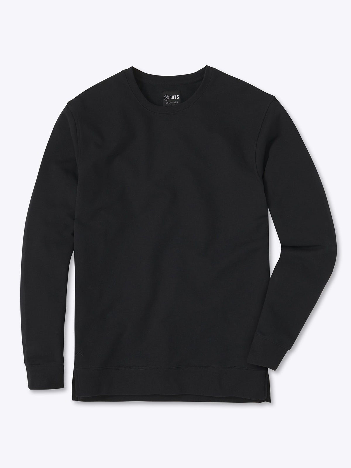 Hyperloop Pullover Split-Hem | Black Signature-fit