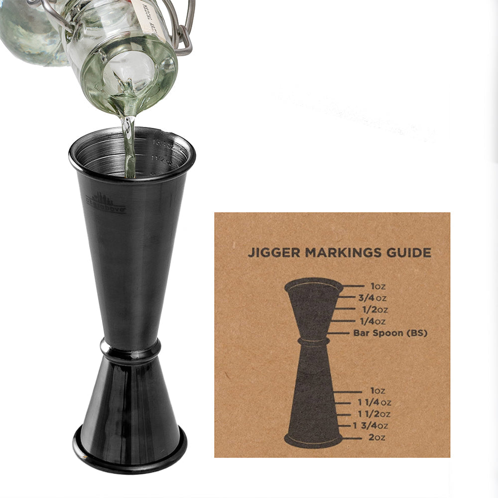 Black Japanese Jigger
