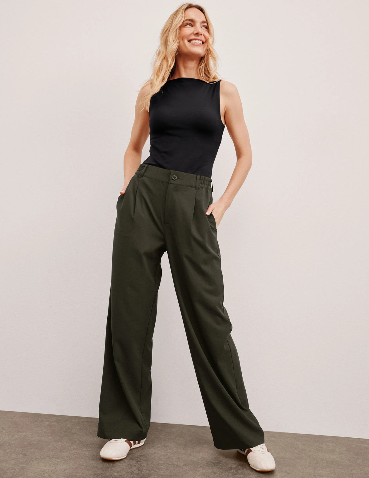 Status Wide Leg Trousers