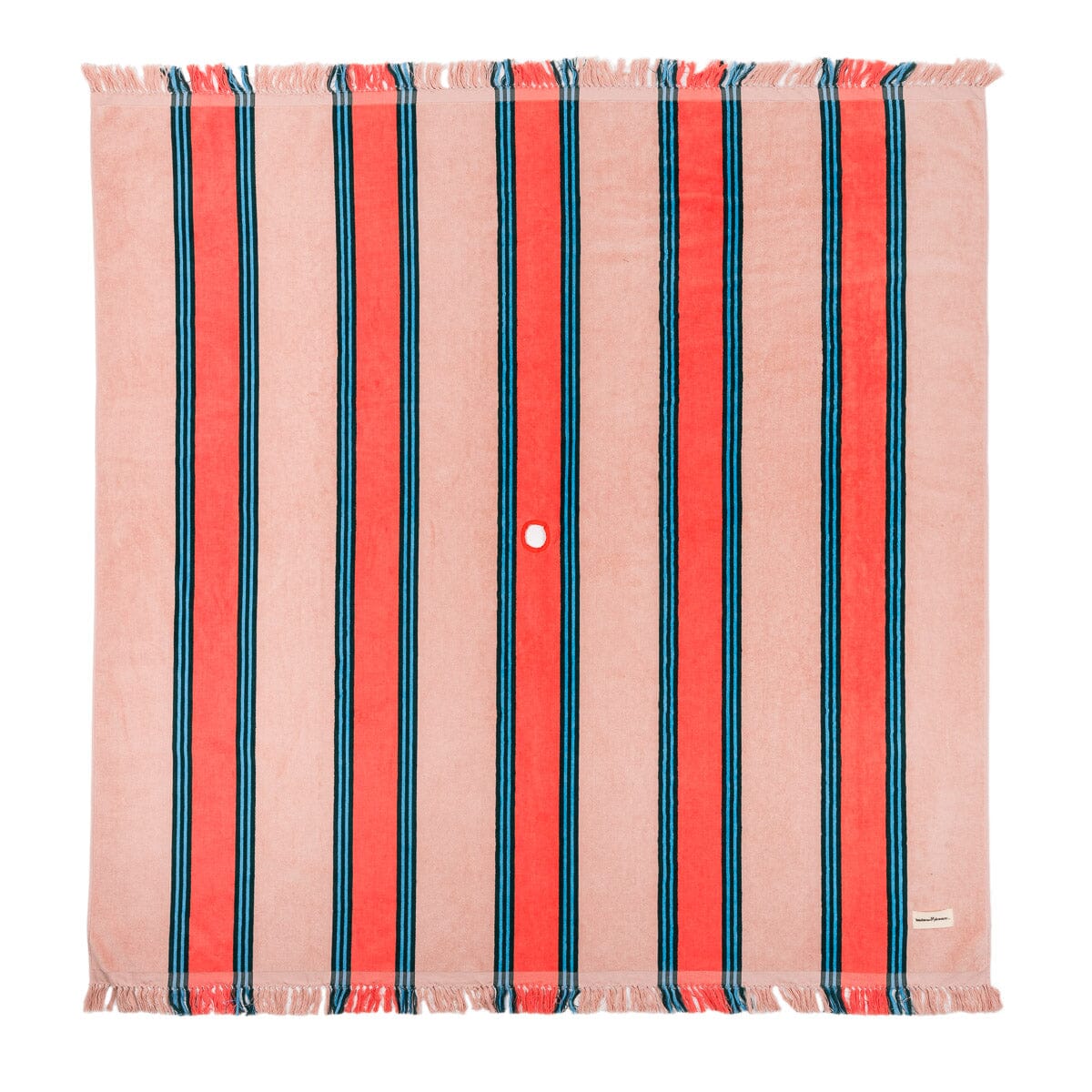 The Beach Blanket - Bistro Dusty Pink Stripe Beach Blanket Business &amp; Pleasure Co 