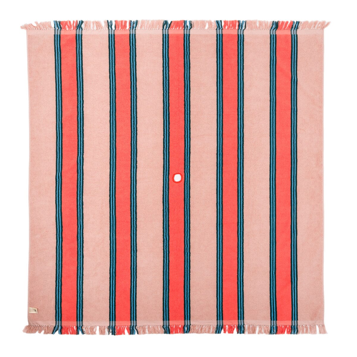 The Beach Blanket - Bistro Dusty Pink Stripe Beach Blanket Business &amp; Pleasure Co 