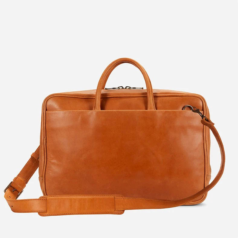 Brentwood Full-Grain Leather Briefcase