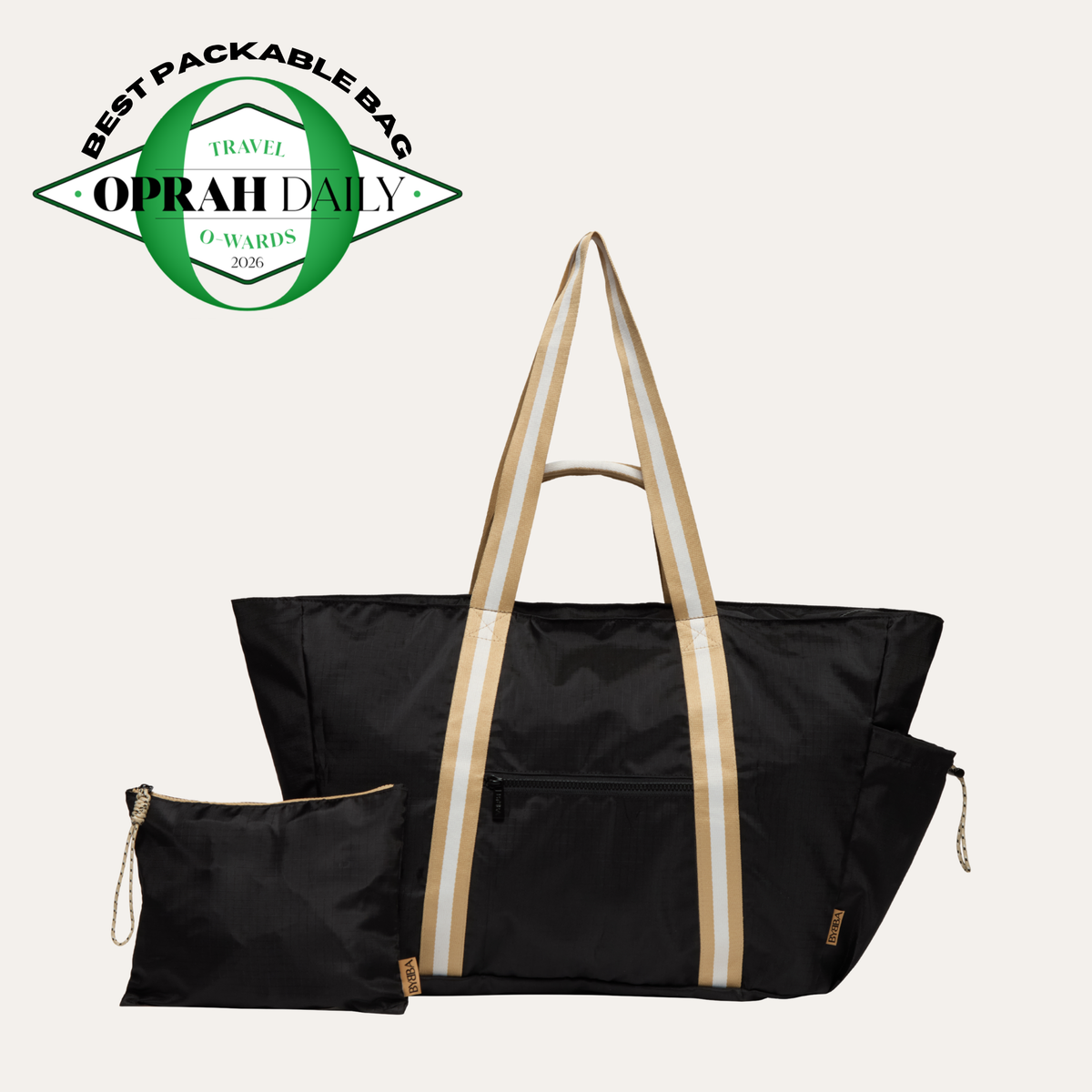 THE BONDI ZIPPY PACKABLE DUFFLE BAG / DRIFTWOOD