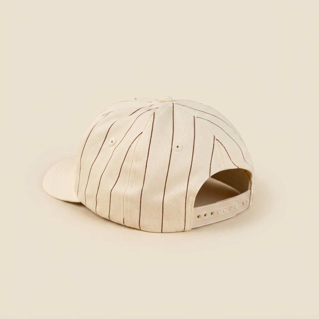 The Pinstripe Gambler Cap