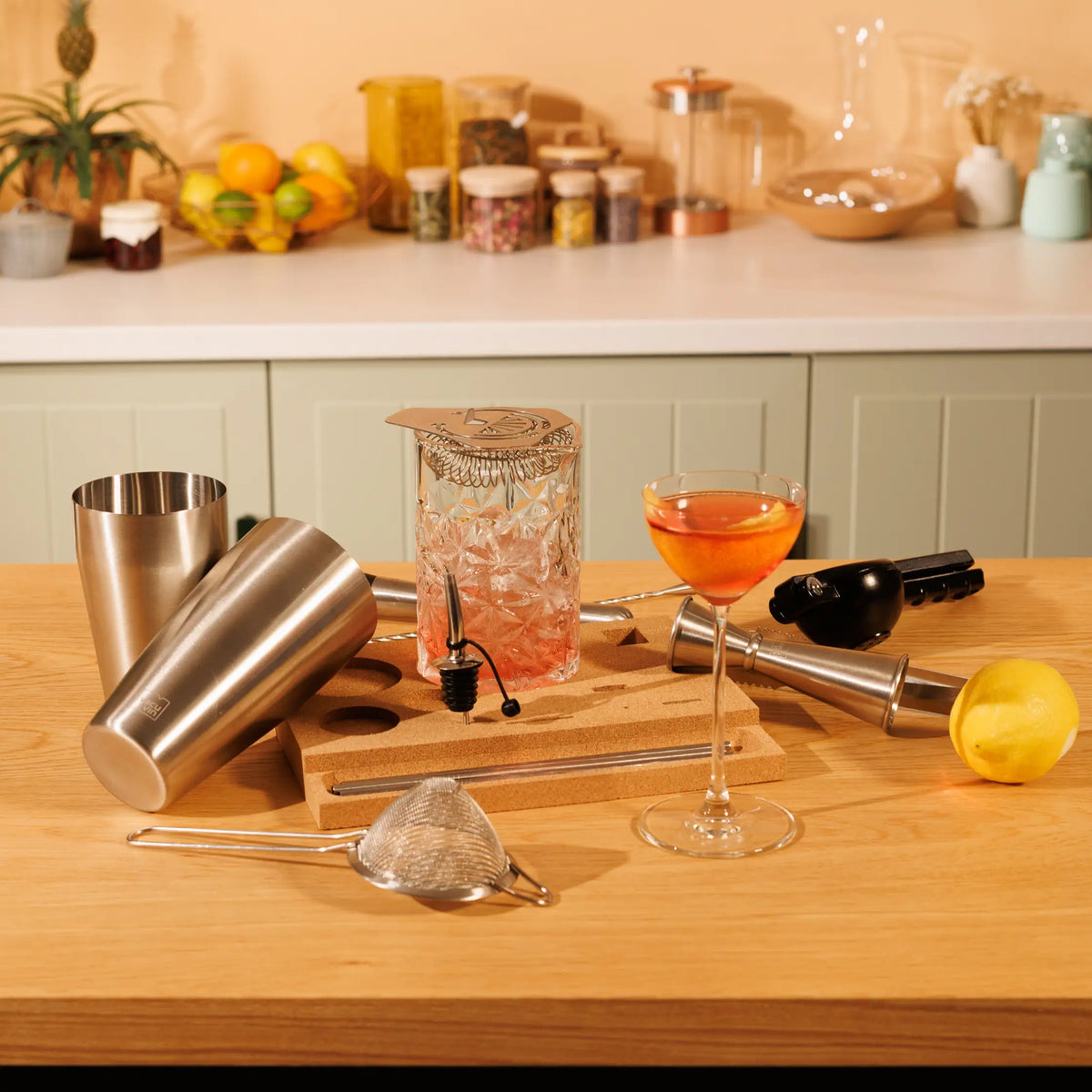 Cocktail Set Bar in a Box Master