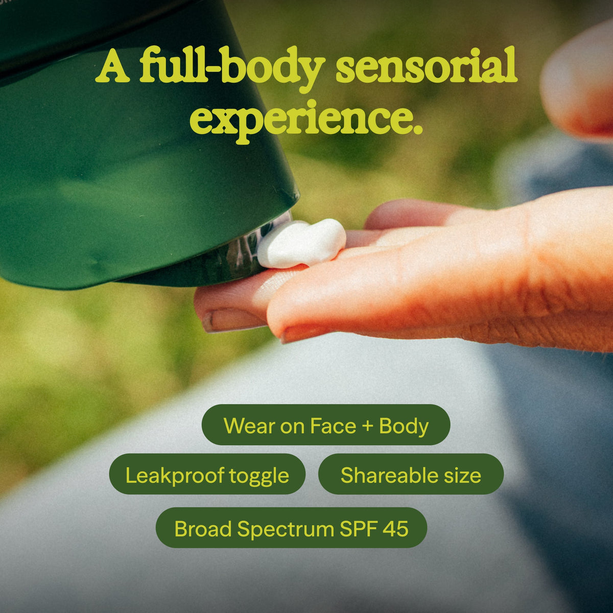 A full body sensorialexperience