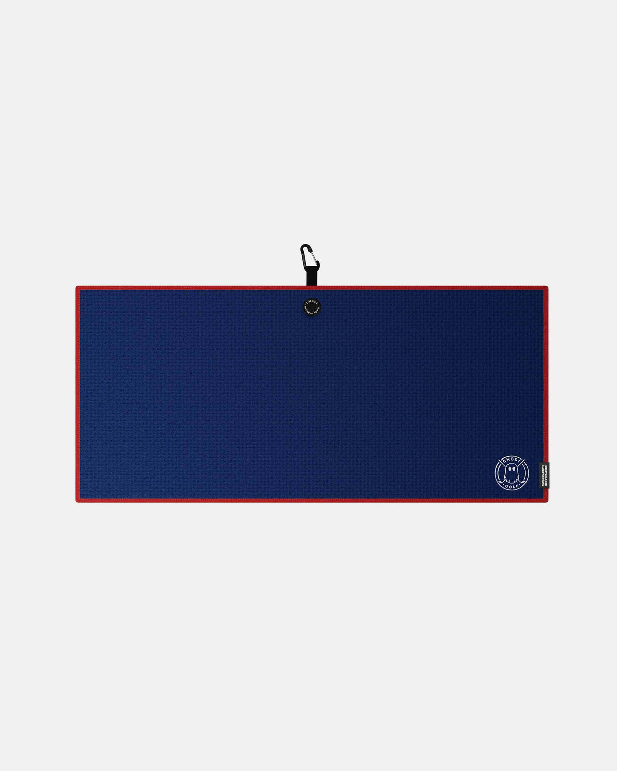 Caddie Size Towel with Magnet Patch and Carabiner Blue#color_blue