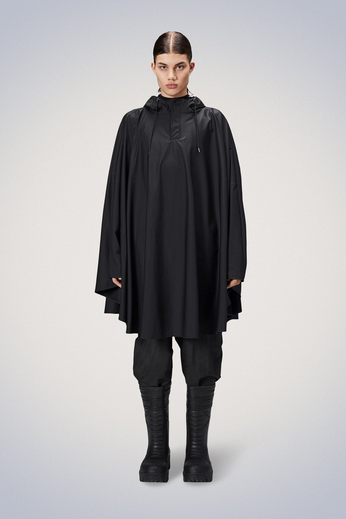 Rains Cape Capes 84 Black Grain