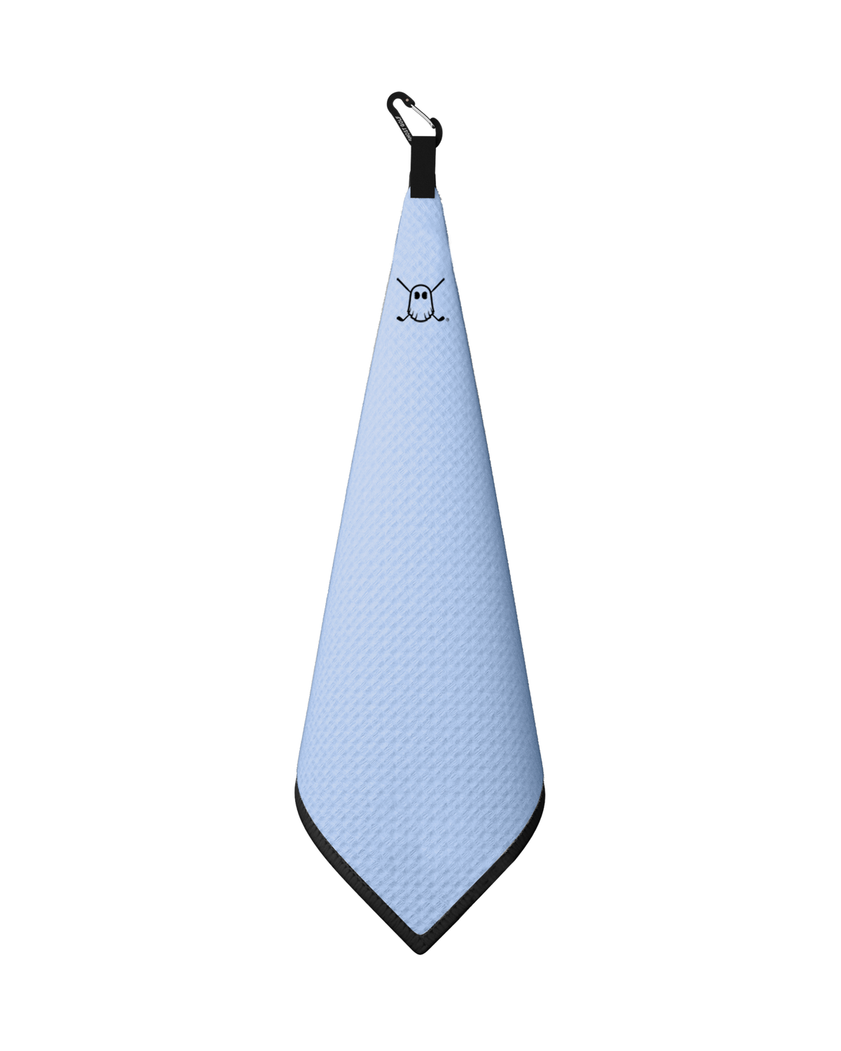 Greenside Towel with Carabiner Carolina Blue#color_carolina-blue