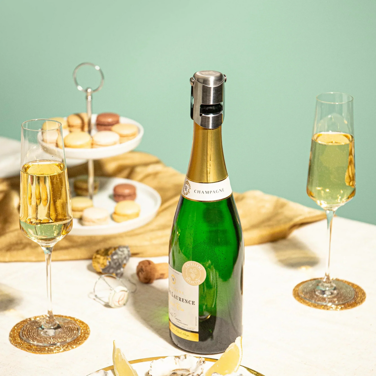Champagne Stopper Stainless Steel