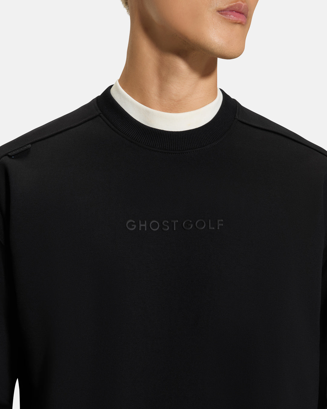 Clubhouse-Crewneck-Black-Closeup #color_black