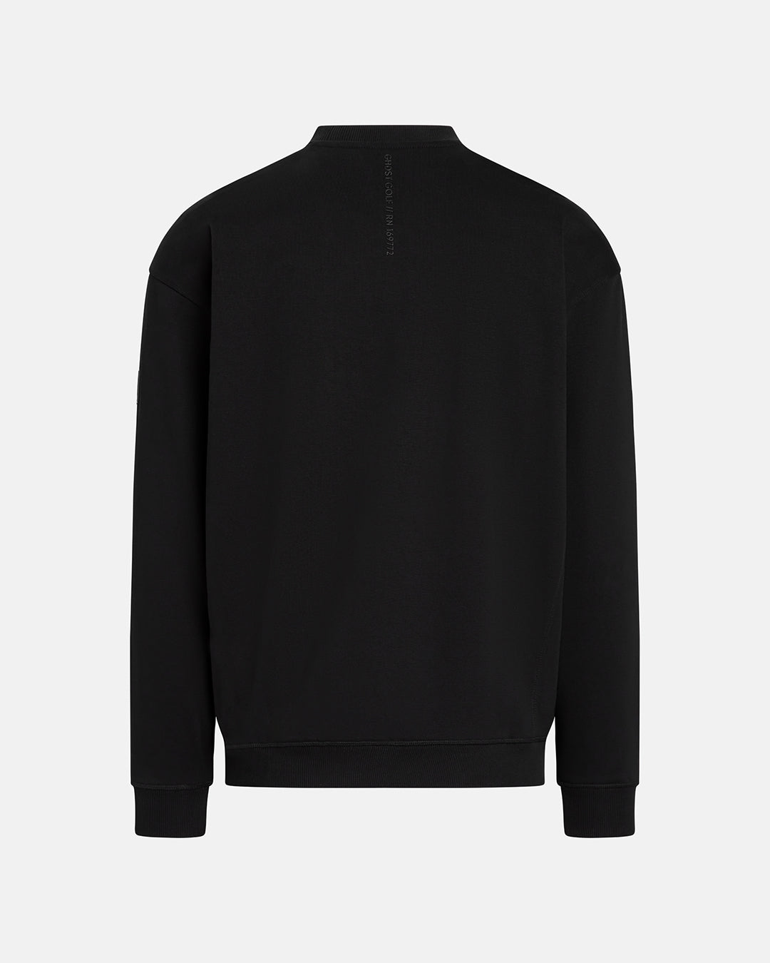 Clubhouse-Crewneck_Black_Product Back Shot #color_black