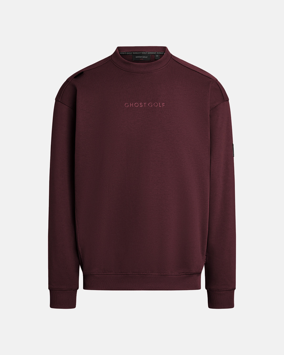 Clubhouse Crewneck_Product Front_Burgundy #color_burgundy