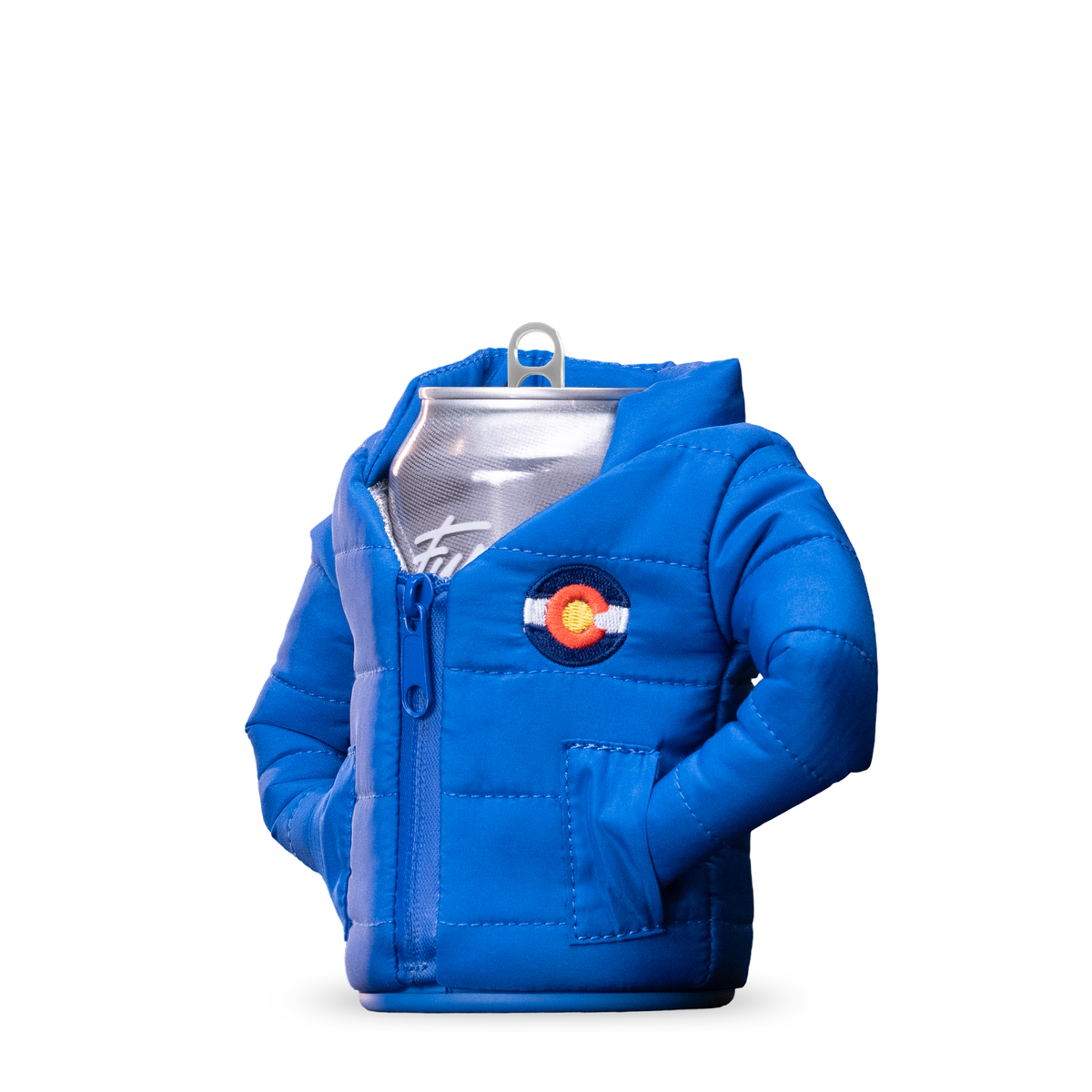 The Puffy - Puffin Drinkwear drink sleeves #color_varsity-blue-colorado