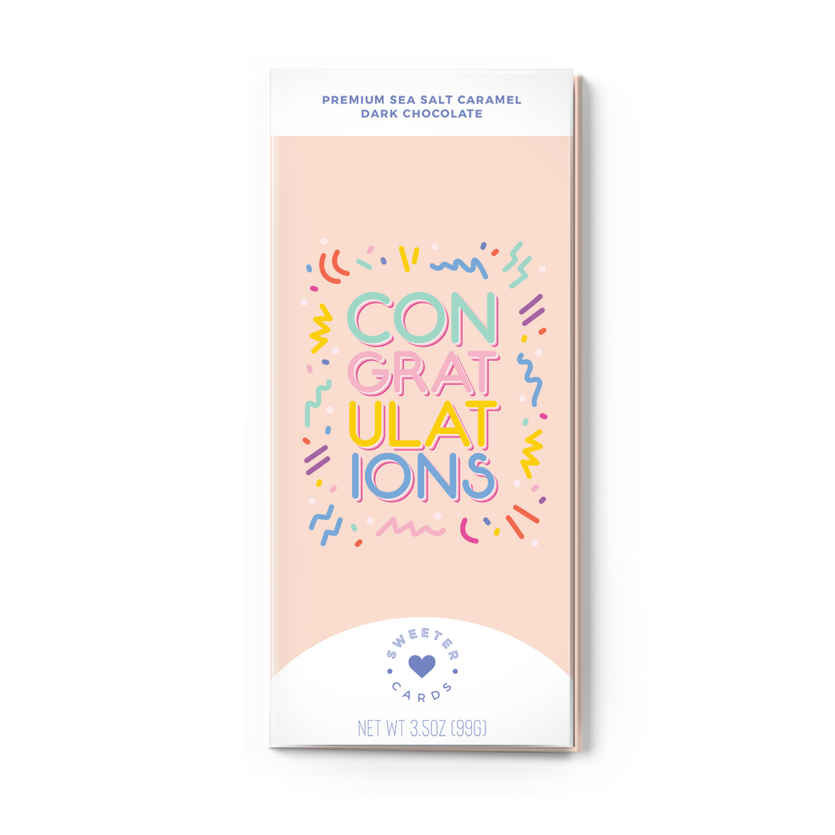 CONGRATULATIONS Chocolate-Filled Card